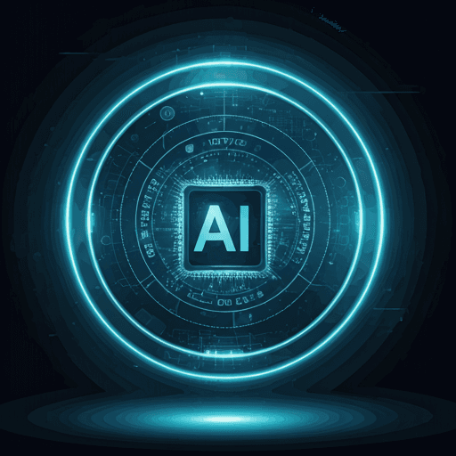 Ilustrasyon ng AI chip